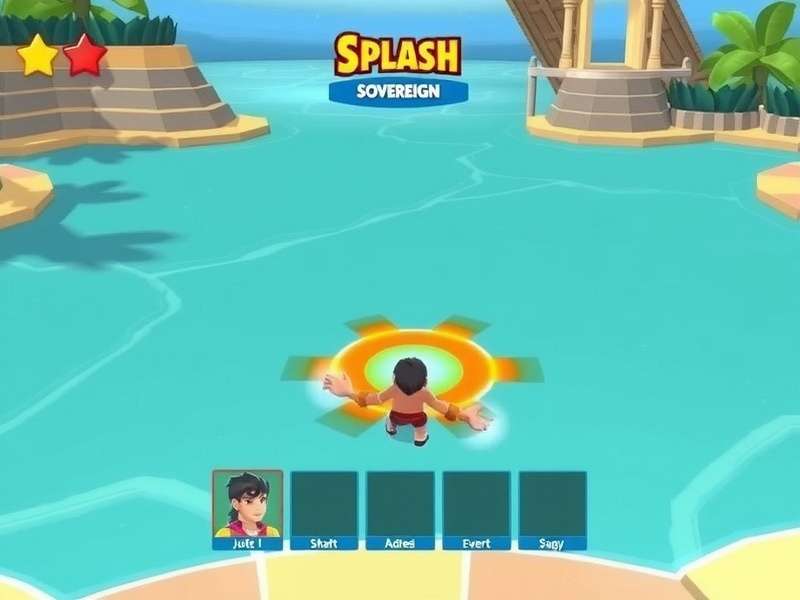 Splash Sovereign character selection screen